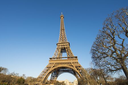 Eiffel Tower in Paris, Franceの写真素材