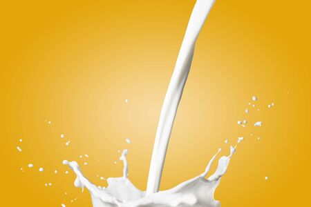 Milk Splashの写真素材