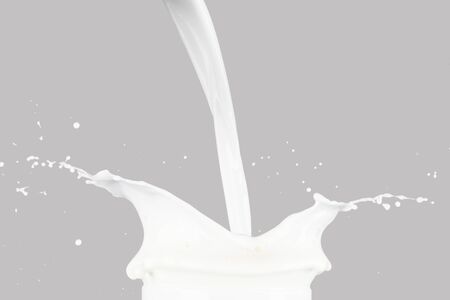 Milk Splashの写真素材