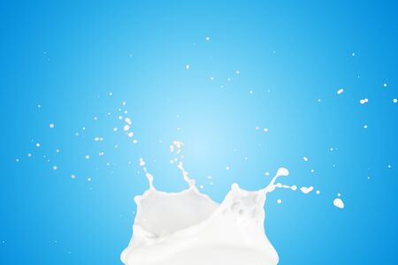 Milk Splashの写真素材