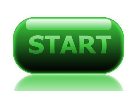 start buttonの写真素材