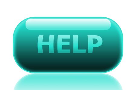 help buttonの写真素材
