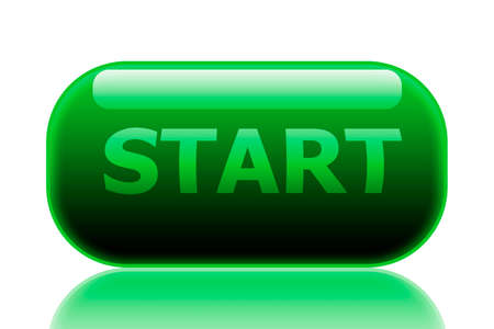 start buttonの写真素材