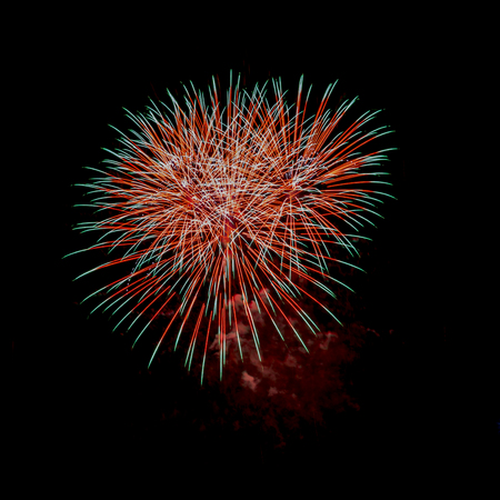 Fire work. Festival concept.の写真素材