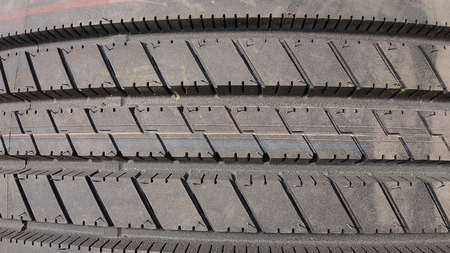 New truck tire thread.                   の写真素材