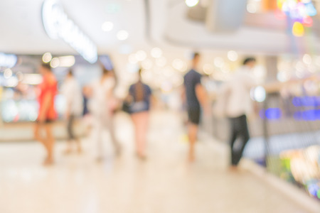 Blur photo.office or department store or shopping mall for background.の写真素材