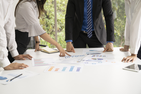 Entrepreneurs and business people conference in modern meeting room,business concept.の写真素材