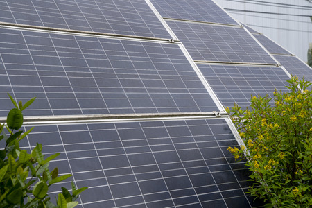 Solar cell , clean energy concept.の写真素材