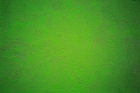Green grunge paint background