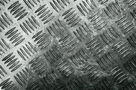 Diamond steel plateの写真素材
