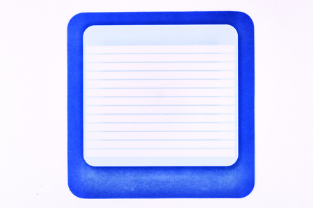 notebook on a white background