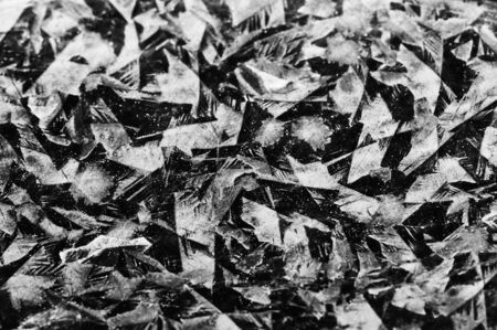 Scratches on the metal backgroundの写真素材