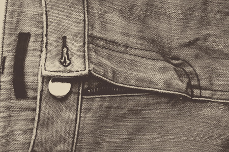 Old Denim Classic Design,Black Jeanの写真素材