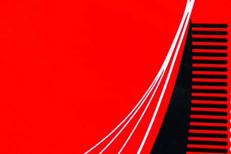 red curve backgroundの写真素材