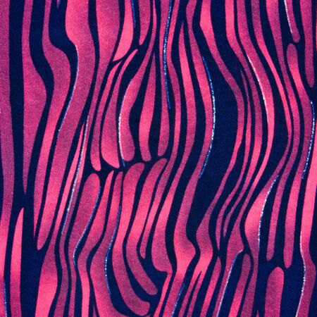 texture of print fabric striped zebra for backgroundの写真素材