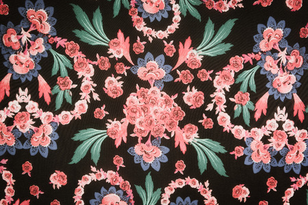 texture fabric Chic floral Style