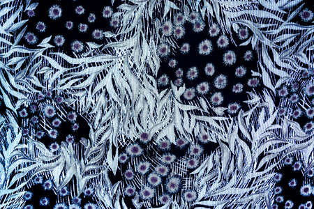 Fabric skin dry grass and flowersの写真素材