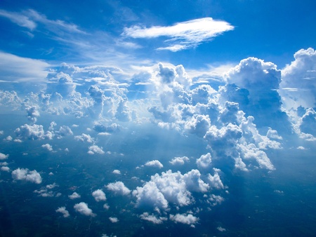 sky over Thailand