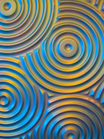 A nice pattern on the wall.