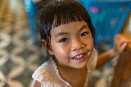 Thai little in 3 years oldの写真素材