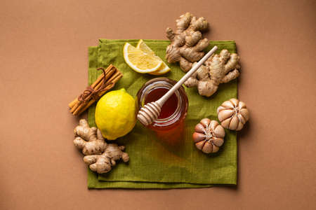 Immunity boosting foodの写真素材