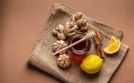 Immunity boosting foodの写真素材