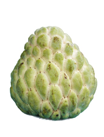 the custard apple at the market in thailandの写真素材