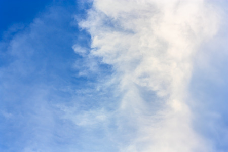 white cloud and blue skyの写真素材
