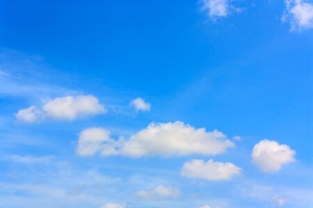 white cloud and blue skyの写真素材