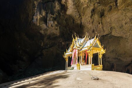pavillion of the king in Phrayanakorn cave,Sam roi yot National park ,Thailandの写真素材
