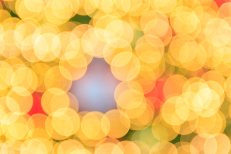 defocused bokeh light : abstract backgroundの写真素材