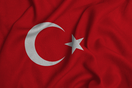 Turkey of the Netherlands from the factory knitted fabric. Backgrounds and Textures.の写真素材