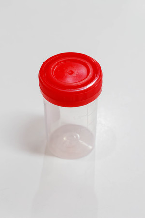 sterile container for urine sample