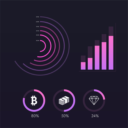 Info Graphic Element Designのイラスト素材
