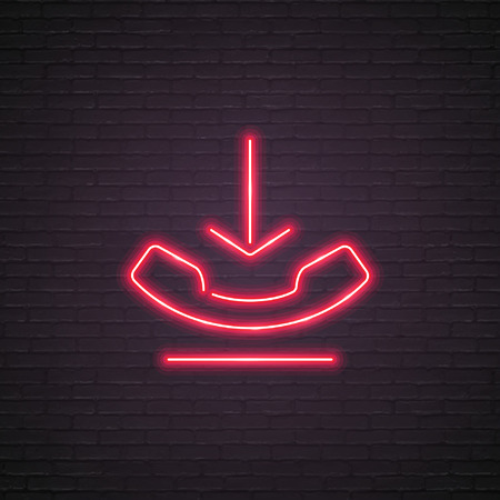 All Phone Neon Light Glowingのイラスト素材