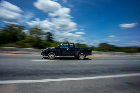pickup truckの写真素材