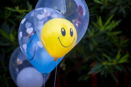Smiley balloonsの写真素材