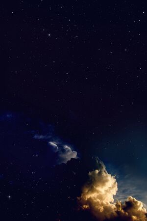 fantasy night sky and stars
