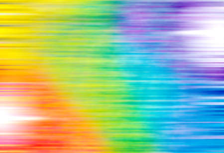 abstract line motion on rainbow color