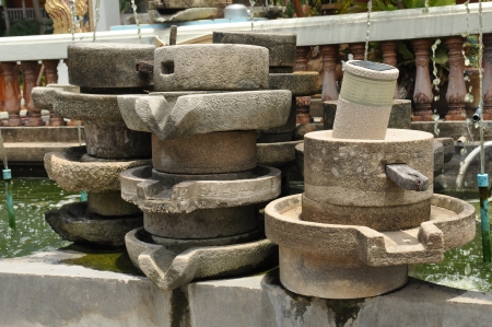 Stone millの写真素材