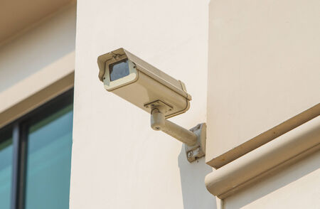 CCTV to protect the security wall.