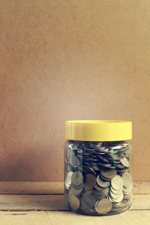 money in the glass vintage