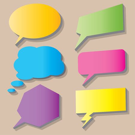 talk box bubble icon vecter illustrationのイラスト素材