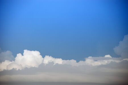 Blue sky with clouds 