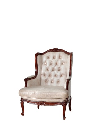 classical style Armchair sofa couch in vintage room の写真素材