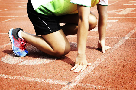 vintage of start of a raceの写真素材