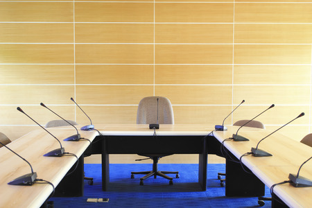 Conference room tables and chairs