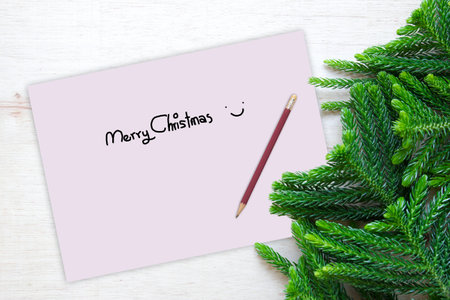 message for christmasの写真素材