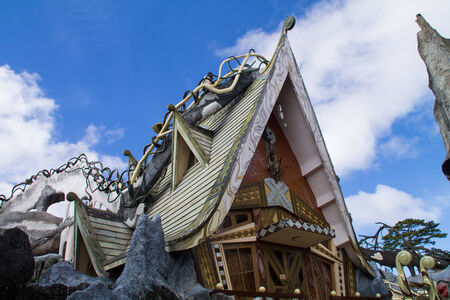 Guest house \\\"Crazy House\\\"  in Dalat, Vietnamのeditorial素材