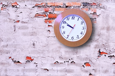 Clock on the wall.の写真素材